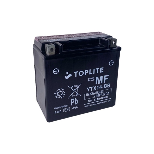 Toplite YTX14-BS 12V 12AH - Image 2
