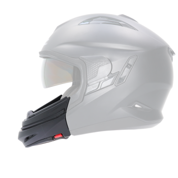 Zeus 613B Helmet Chin Protection